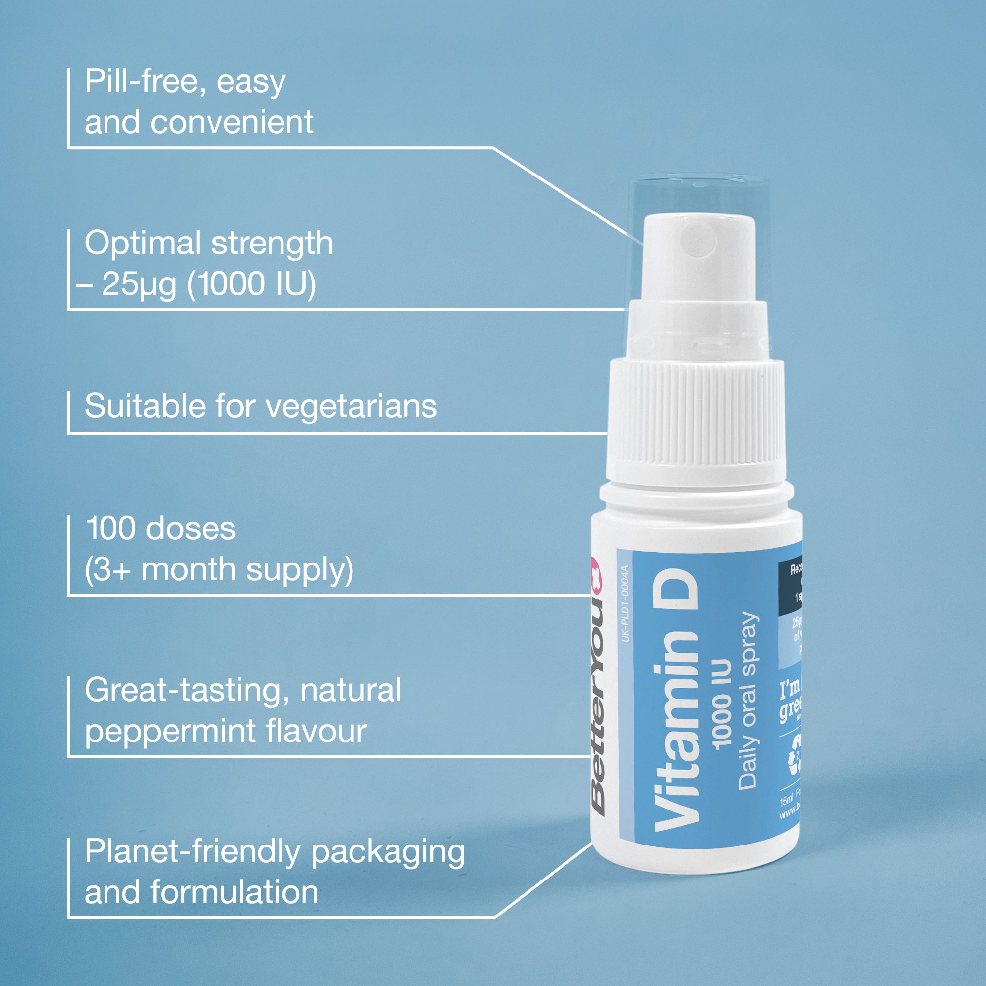BetterYou Vitamin D1000