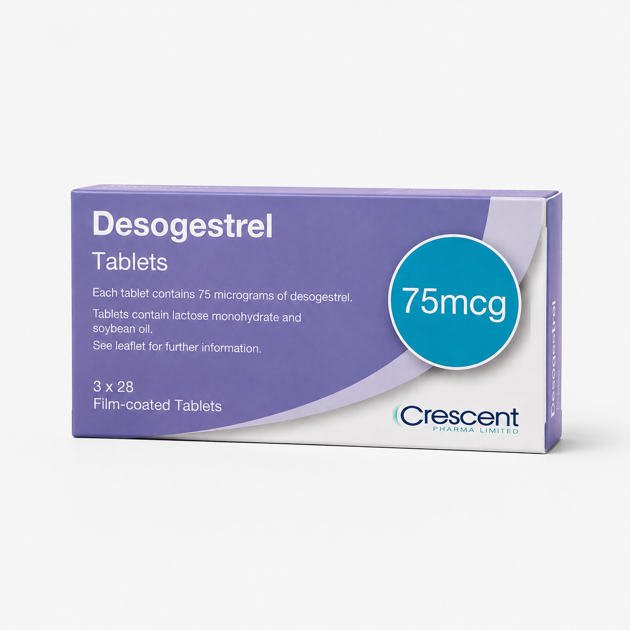 Desogestrel Tablets 3 x 28 75mcg per tablet