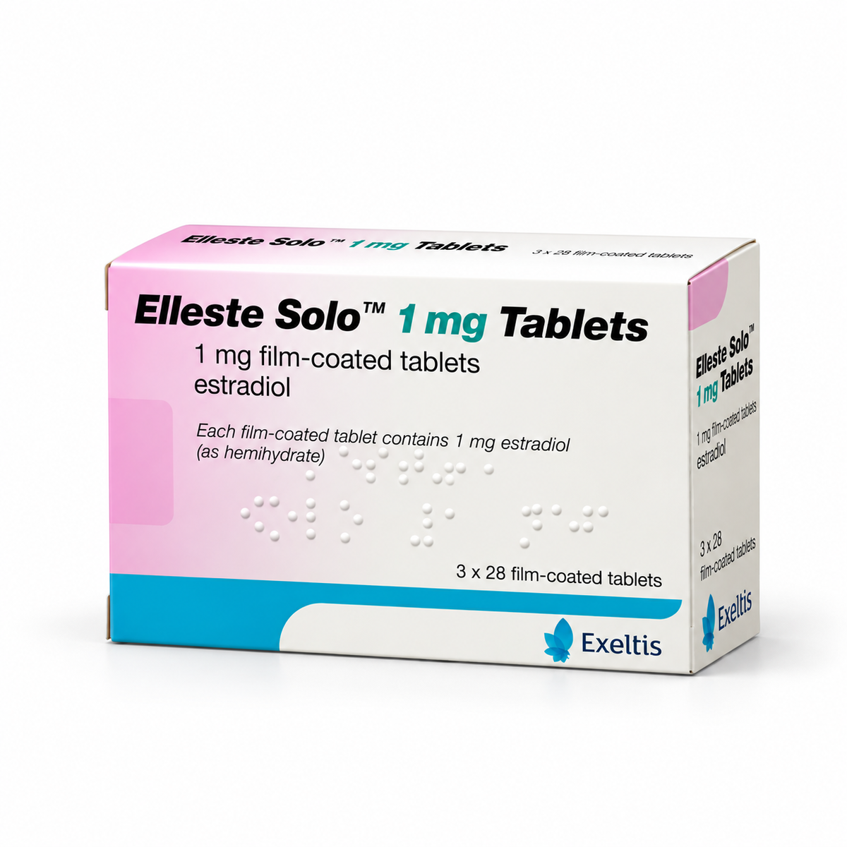 Elleste Solo 1mg Tablets 3x28 tablets