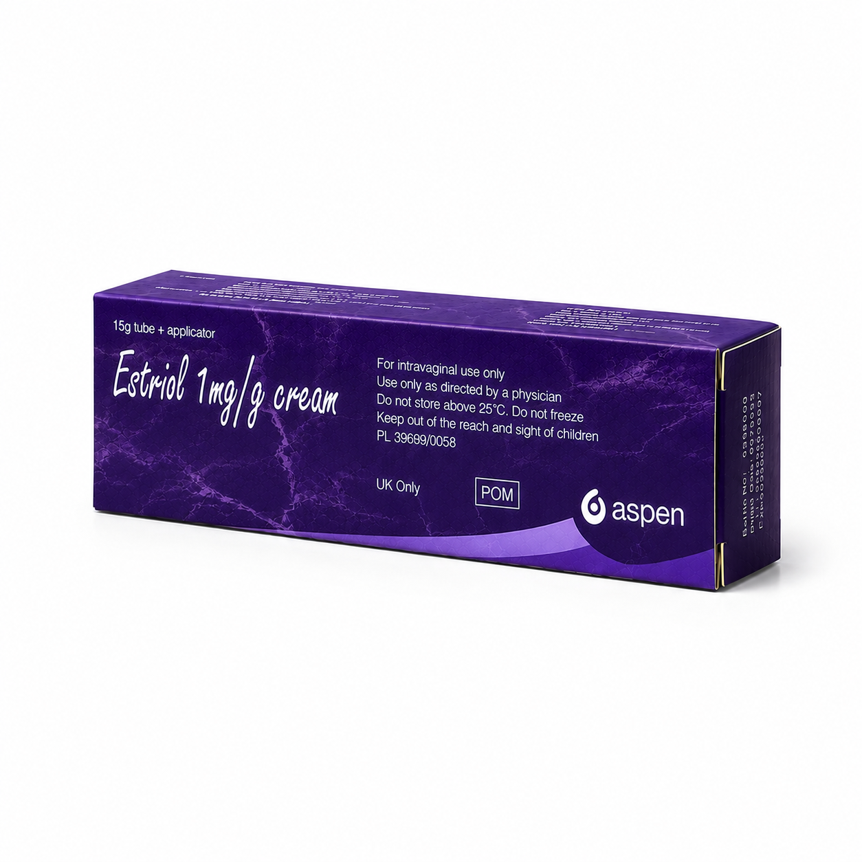 Estriol 1mg/g vaginal cream 15g tube+applicator
