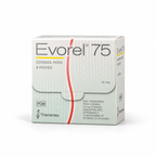 Evorel 75 Estradiol patch 8 patches each containing 4.8mg estradiol