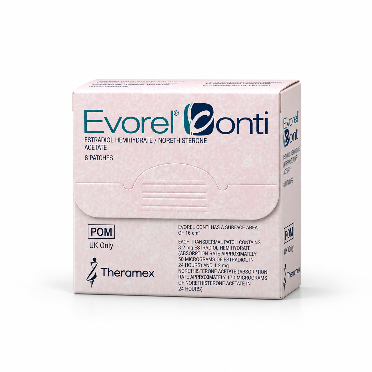 Evorel Conti 8 patches 3.2mg per patch