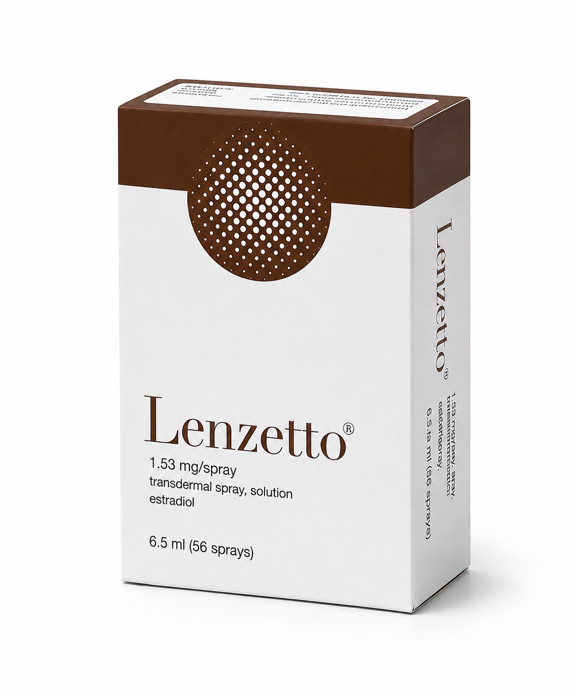 Lenzetto transdermal oestrogen spray bottle
