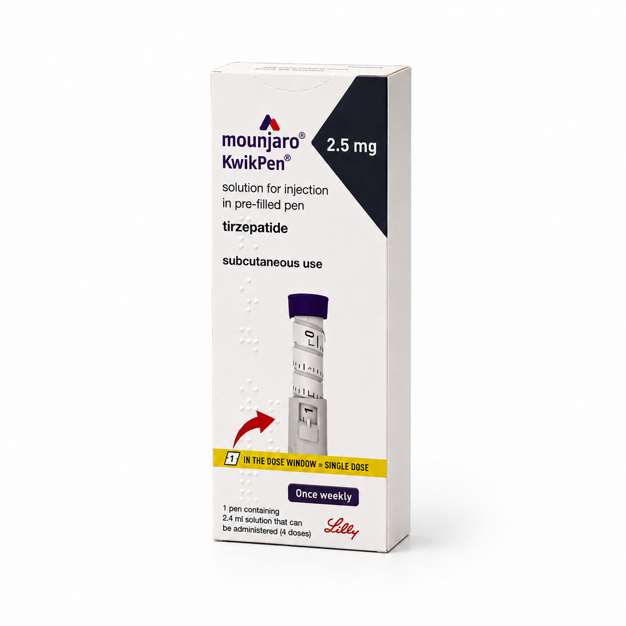 Mounjaro injection pen packaging
