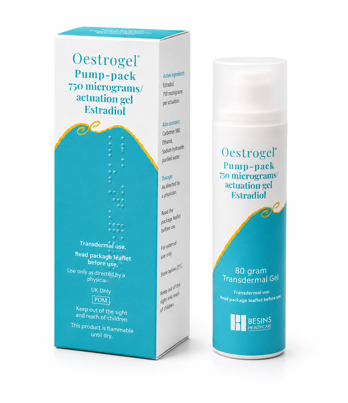 Oestrogel 80g pump pack