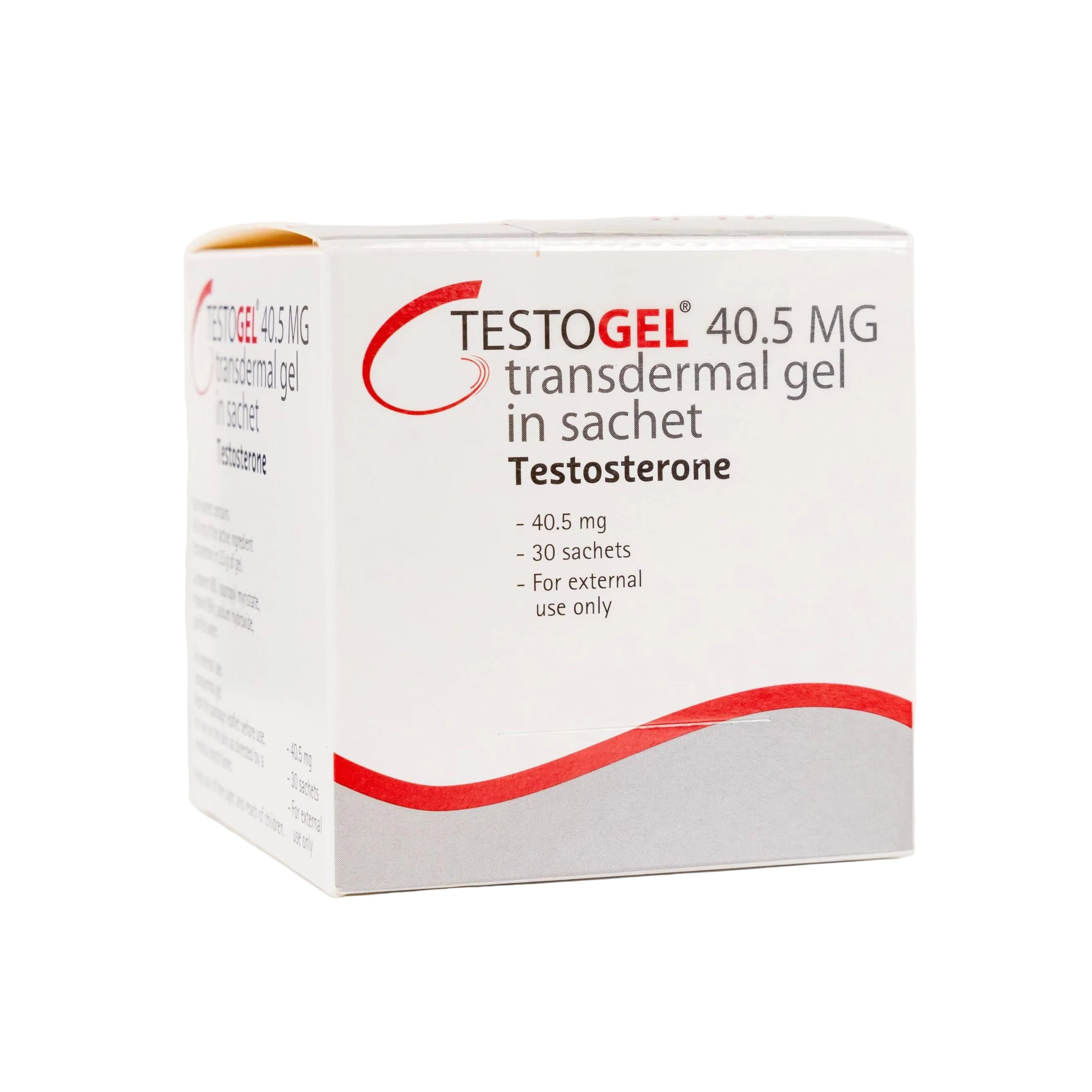 Testogel testosterone gel sachets 30 sachets
