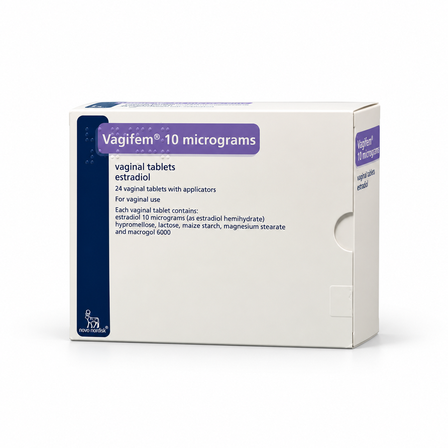 Vagifem 10 microgram vaginal tablets pack
