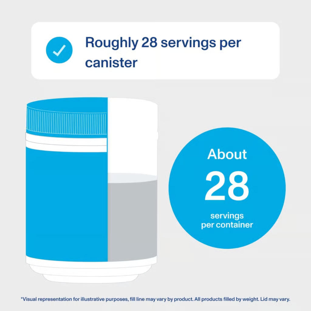Vital proteins collagen peptides amount of servings