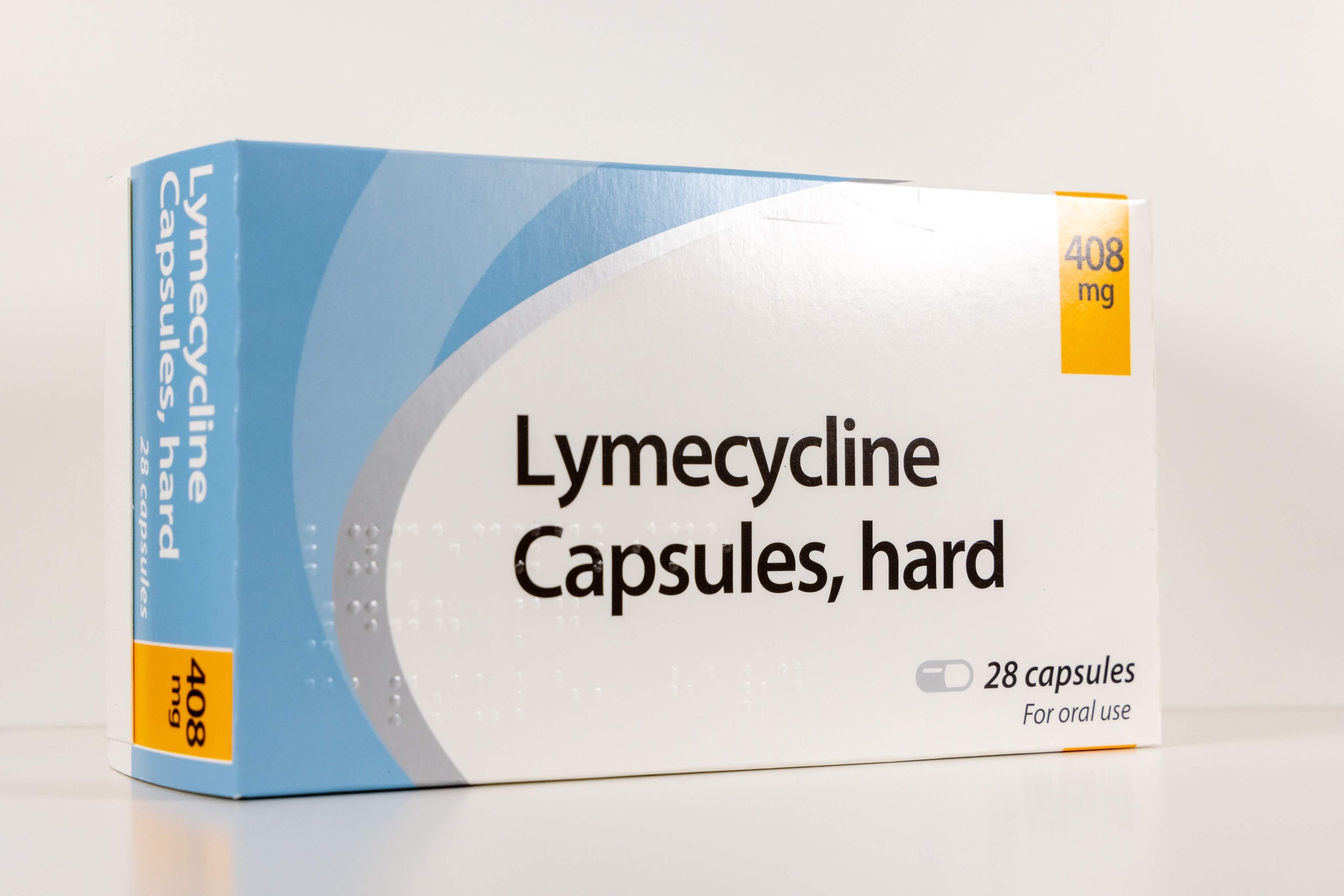 Lymecycline 28 capsules for oral use 408mg